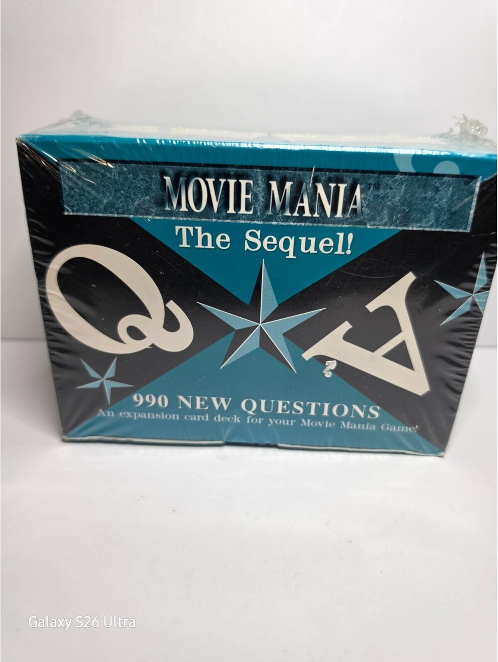 Movie Mania The Sequel Trivia Expansion Card Deck SEALED